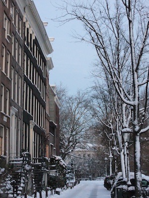 Winter Amsterdam Nieuwe Keizersgracht